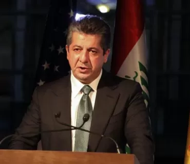 مەسرور بارزانی سەرۆکی حکومەتی هەرێمی کوردستان بەشداری لە ڕێوڕەسمی تەواوبوونی هەیکەلی باڵەخانەی تازەی کونسوڵخانەی ئەمەریکا لە هەولێر دەکات