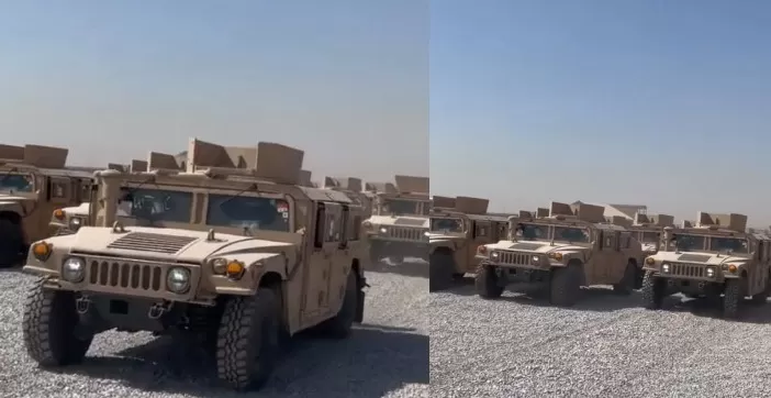 التحالف الدولي يسلّم 70 مركبة مدرعة لوزارة البيشمركة