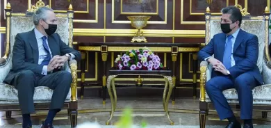 PM Barzani receives  new Spanish Ambassador to Iraq