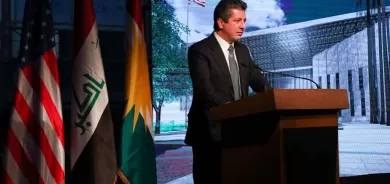 Mesrûr Barzanî beşdarî merasîma temambûna heykelê avahiya nû ya Konsulxaneya Amerîkayê bû