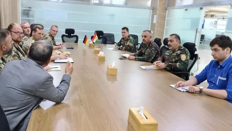 Hevkariyên Almanyayê bo hêzên pêşmerge berdewam dibin