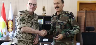 ألمانيا تؤكد استمرار مساعداتها العسكرية لإقليم كوردستان في الحرب ضد الإرهاب