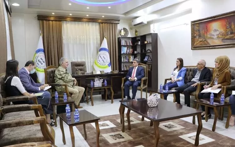 Şandeke Başûrê Afrîkayê serdana Rojavayê Kurdistanê kir