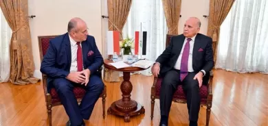 فؤاد حسين يبحث مع نظيره البولندي الهجرة غير الشرعية ويؤكد: نضطلع بكامل مسؤولياتنا