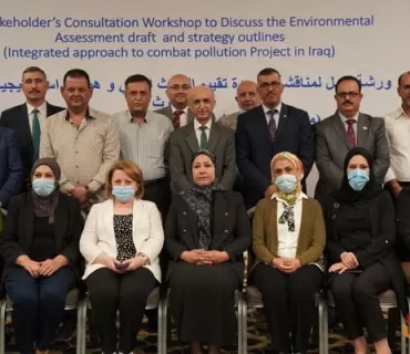 سه‌رۆكی ده‌سته‌ی ژینگه‌ سه‌ردانی شاندی وه‌زاره‌تی ژینگه‌ی عێڕاق ده‌كات