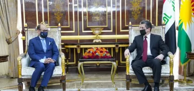 PM Barzani receives the new Bangladeshi ambassador to Iraq
