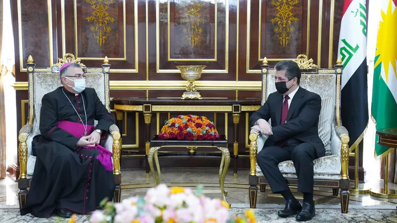 وفد مسيحي لمسرور بارزاني: كوردستان المكان الوحيد في العراق الذي يعيش فيه المسيحيون بسلام