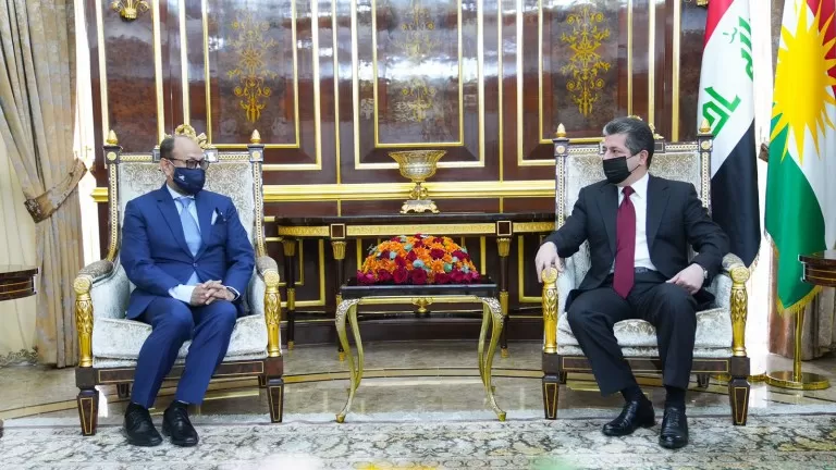 Balyozê Bengeladeş spasiya hikûmeta Kurdistanê dike