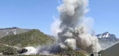 طائرات حربية تركية تقصف مواقع 