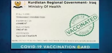 Wezîrê Tenduristiyê: Bandeka saxtekirina kartên vaksîna Koronayê hat deşîfrekirin