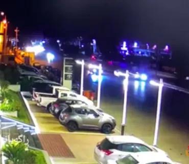 شەوی 27/28ی/9/2021 لە شەقامی 100 مەتری هەولێر ئۆتۆمبێلێك خۆی بەچەندین ئۆتۆمبێل كیشا