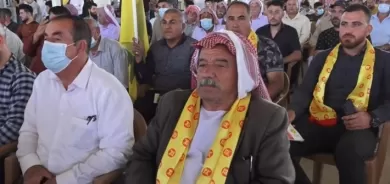 نازحو شنگال يعلنون دعمهم لمرشحي الديمقراطي الكوردستاني