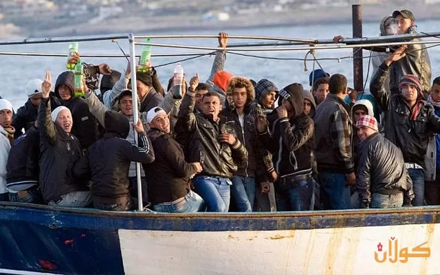 سەدان کۆچبەر گەیشتنە شاری لامپێدۆسای ئیتالیا