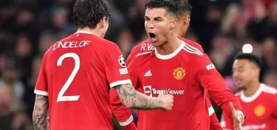 رونالدو يقود مان يونايتد للفوز على فياريال بالوقت الضائع