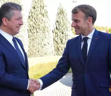 سەرۆکی حکومەتی هەرێمی کوردستان نامەیەکی لە سەرۆکی فەرەنسا پێدەگات