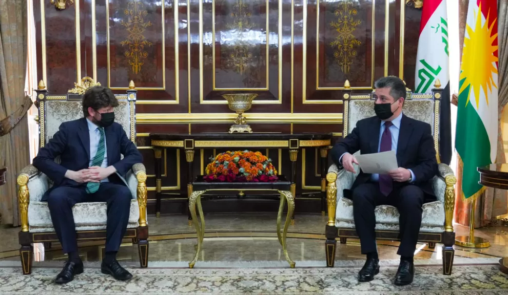 ماكرون يؤكد مواصلة فرنسا التزامها تجاه إقليم كوردستان