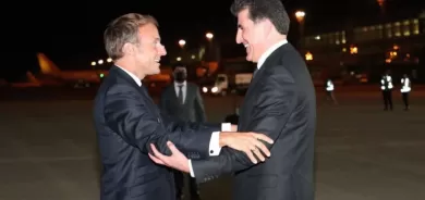 Nêçîrvan Barzanî nameyek ji Serok Macron wergirt