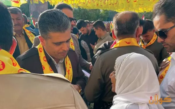 بەسام عەلی  بەرپرسی لقی 12ی پارتی دیموكراتی كوردستان لە هەڵەبجە:  هەڵەبجەییەكان دەنگ بە كاندیدەكەی پارتی دیموكراتی كوردستان دەدەن