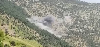 Sê helîkopteran derdora du gundên Akrê bordûman kirin