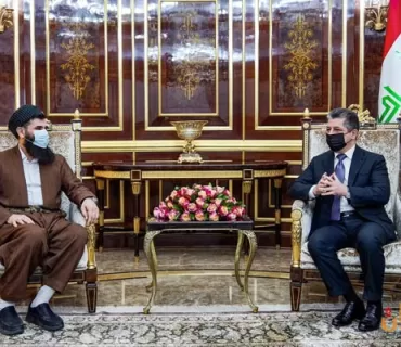 سەرۆکی حکومەتی هەرێمی کوردستان پێشوازی لە د.عەبدولڵەتیف ئەحمەد دەکات