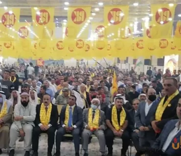 پارتی دیموكراتی كوردستان لە بەعشیقە كەرنەڤاڵی جەماوەری سازدا