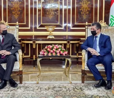 سەرۆکی حکومەتی هەرێمی کوردستان پێشوازی لە کونسوڵی گشتیی نوێی هەنگاریا دەکات