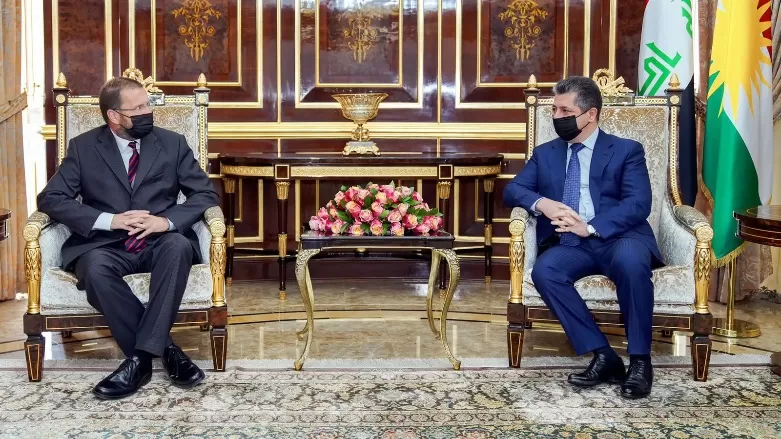 رئيس حكومة إقليم كوردستان يستقبل القنصل العام الهنغاري الجديد