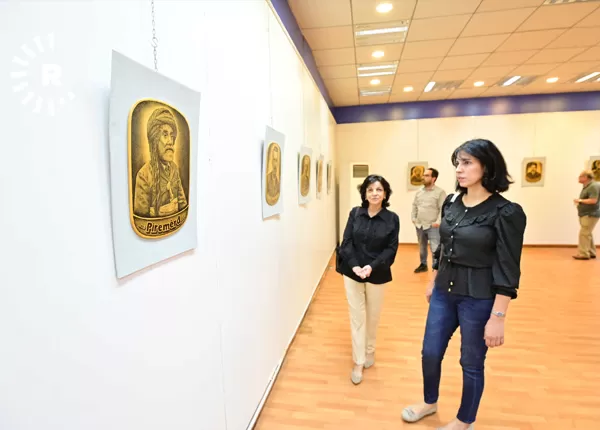 پێشانگەی پۆرترێتی کەسایەتییە ناودارەکانی کورد لە هەولێر