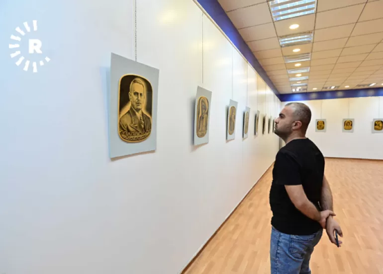 پێشانگەی پۆرترێتی کەسایەتییە ناودارەکانی کورد لە هەولێر