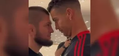 رونالدو يتحدى نورمحمدوف في 