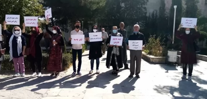 Çalakvanên Sine li dijî kuştina jinan nerazîbûn nîşan dan