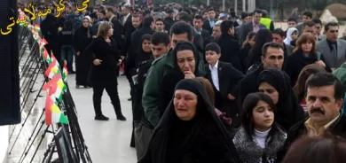 كەسوكاری سەربەرزی شەهیدان دەنگ بە كاندیدانی پارتی دەدەن