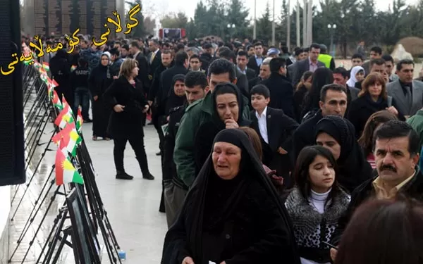 كەسوكاری سەربەرزی شەهیدان دەنگ بە كاندیدانی پارتی دەدەن