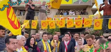 گه‌نجانی كه‌ركووك ده‌نگ به‌ كاندیدانی پارتی ده‌ده‌ن