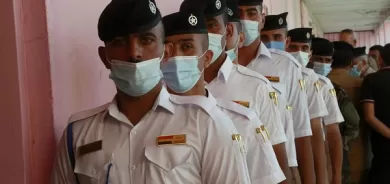 Security forces vote in Iraq’s general election