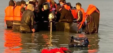 Koçberên Kurd ji Fransayê derbasî Brîtanyayê bûn