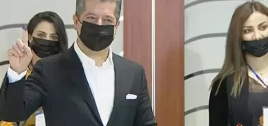 سەرۆکی حکومەتی هەرێمی کوردستان بەشداری لە پرۆسەی دەنگدان بۆ هەڵبژاردنی ئەنجومەنی نوێنەرانی عێراقدا دەکات