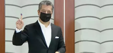 بيان من رئيس حكومة إقليم كوردستان مسرور بارزاني بعد انتهاء عملية الاقتراع