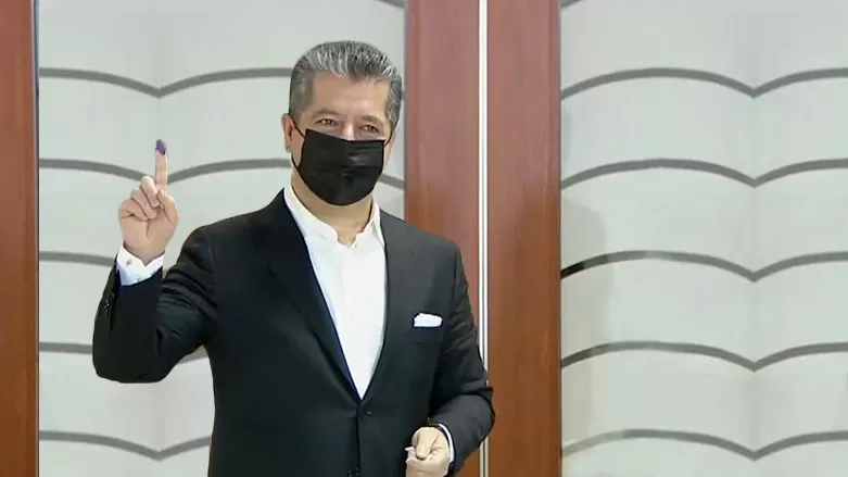 بيان من رئيس حكومة إقليم كوردستان مسرور بارزاني بعد انتهاء عملية الاقتراع