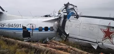 کەوتنە خوارەوەی فڕۆکەیەك لە تەتارستانی ڕووسیا 16 کەس بوونە قوربانی
