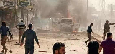 Li Efrînê teqîneke mezin pêk hat