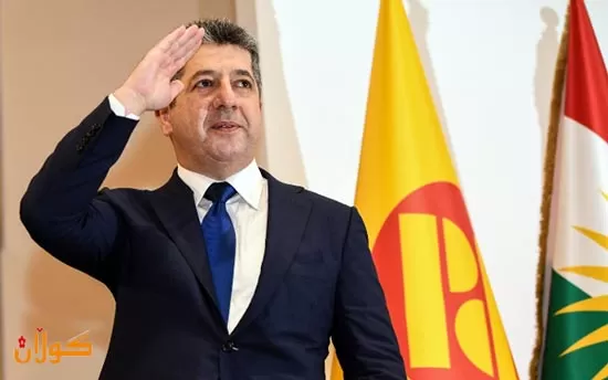 پەیامێک لە ڕێزدار مەسرور بارزانییەوە