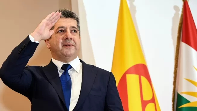 مسرور بارزاني يوجه رسالة بعد 