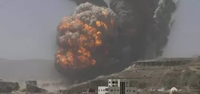 Clashes intensify in key Yemen province, 140 fighters killed