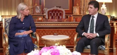 نيجيرفان بارزاني وبلاسخارت يبحثان سير عملية التصويت في الانتخابات ونتائجها