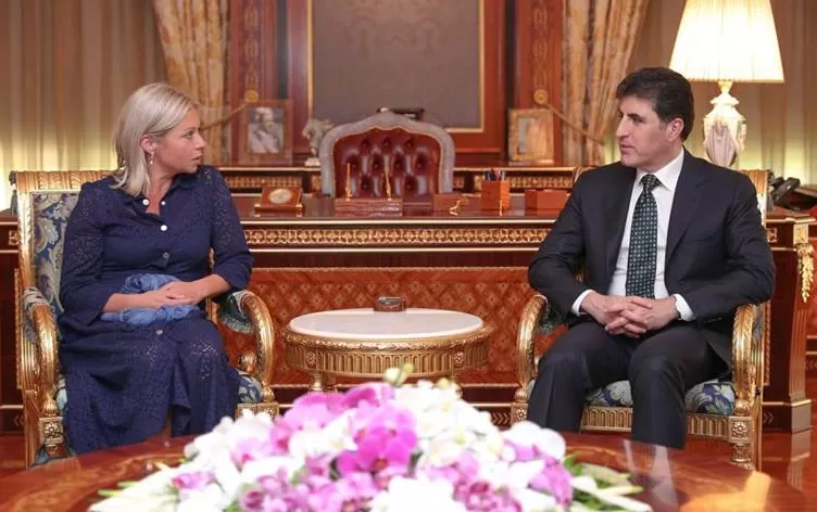 نيجيرفان بارزاني وبلاسخارت يبحثان سير عملية التصويت في الانتخابات ونتائجها