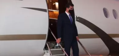 سه‌رۆك نێچيرڤان بارزانى گه‌يشته‌ ده‌وحه‌