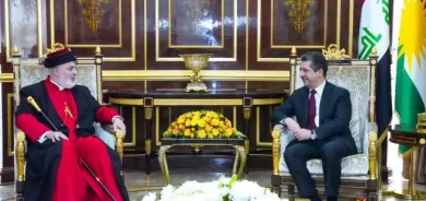 مەسرور بارزانی و پاتریارکی کەنیسەی رۆژهەڵاتی ئاشووری لە جیهان کۆبوونەوە