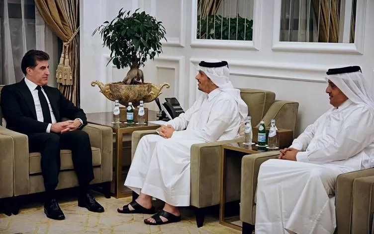 Nêçîrvan Barzanî bi Emîrê Qeterê û berpirsên Dohayê re behsa çi dike?