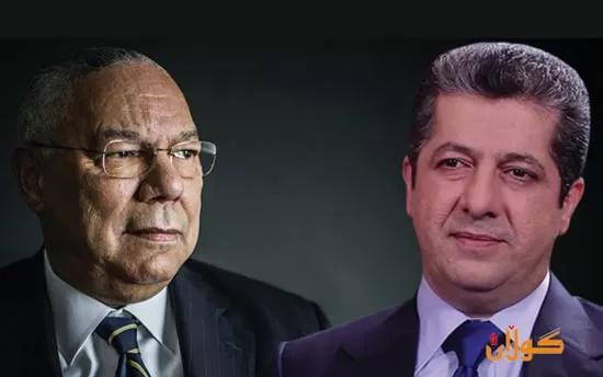 مه‌سرور بارزانی هاوسۆزی خۆی بۆ كۆچی دوایی كۆڵن پاوڵ راگه‌یاند